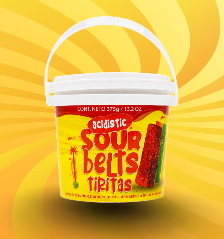 Sour belts tiritas